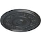 Ekena Millwork Tyrone Ceiling Medallion (Fits Canopies up to 6 3/4"), Hand-Painted Pewter, 16 1/8"OD x 3/4"P CM16TYPES - alternate 3